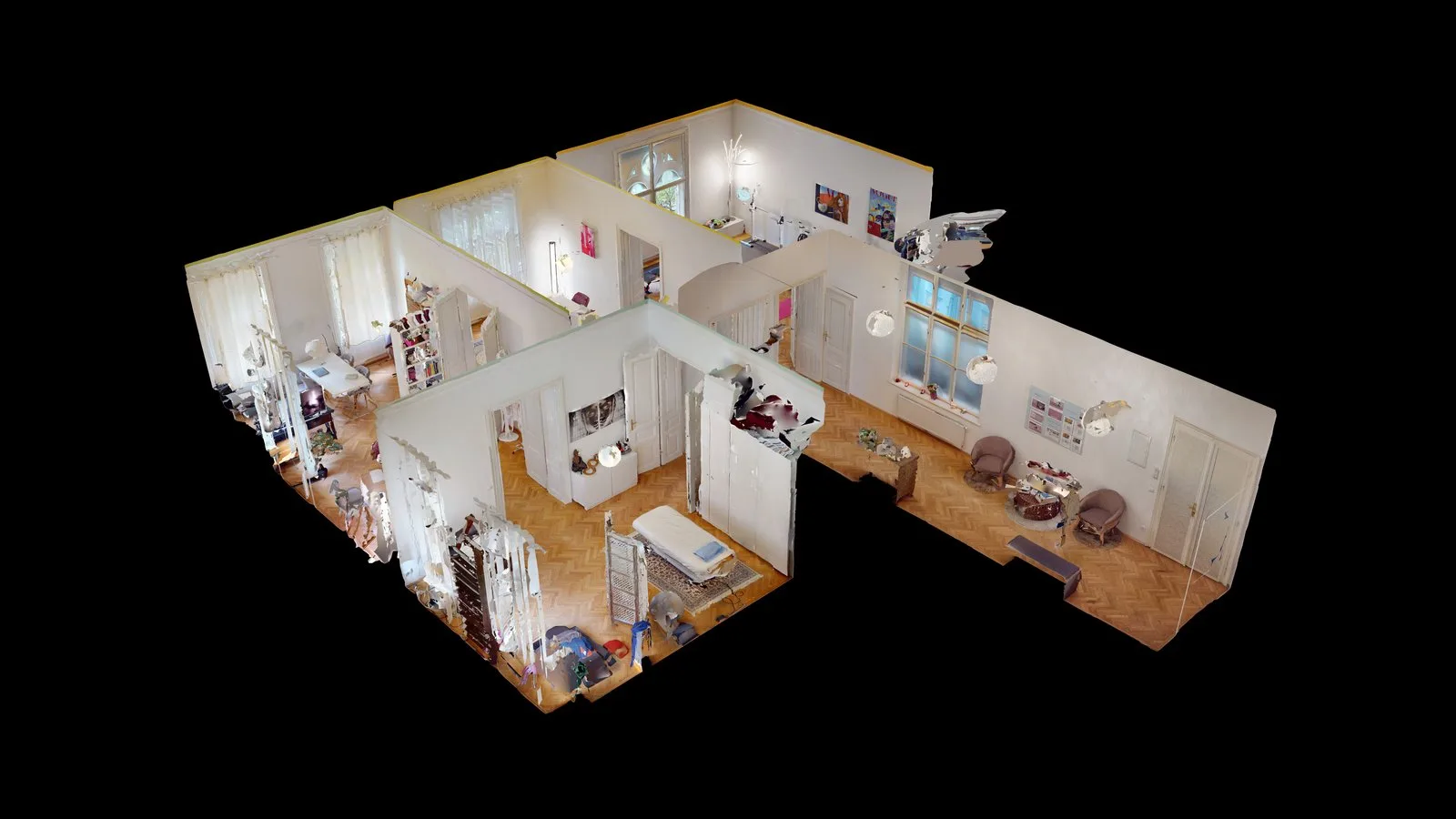 U-FIT, 3D-Modell in der Puppenhaus-Ansicht
